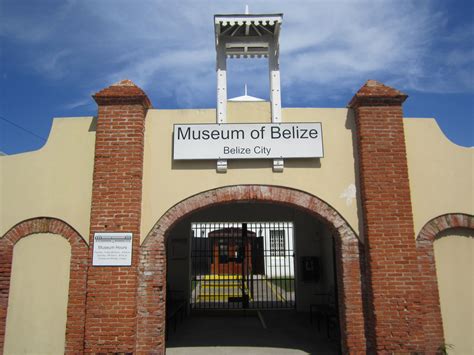 Belizean National Museum now resides in an old British colonial prison ...