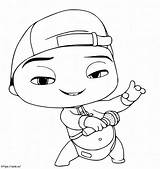 Carlos Mini Beat coloring Page sketch template