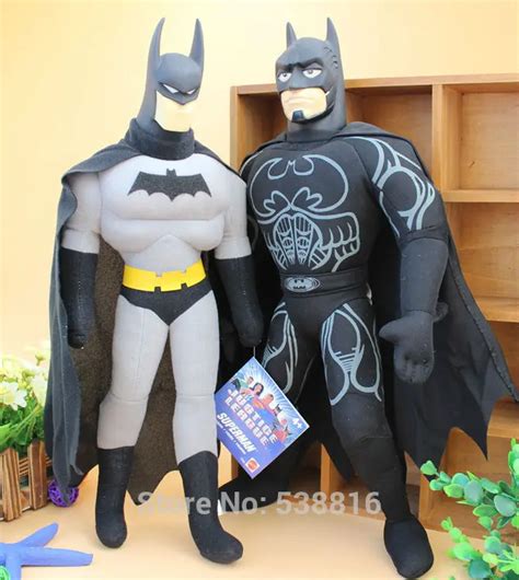 New Batman Plush Toy Soft Stuffed Animal Doll 45CM 18'' Classic Toy Kids Gift-in Dolls from Toys ...