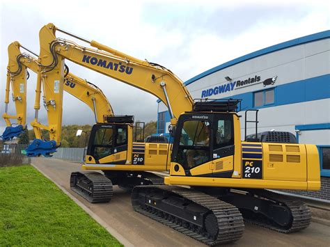 Komatsu PC210 Excavator Hire | Self Drive Plant Hire | Ridgway