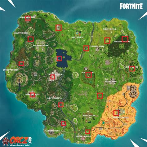 Fortnite Battle Royale: Floating Lightning Bolts Locations - Orcz.com, The Video Games Wiki