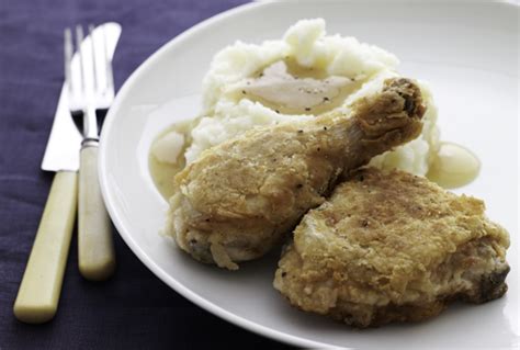 Southern Fried Chicken with Mashed Potatoes and Gravy - Jamie Geller