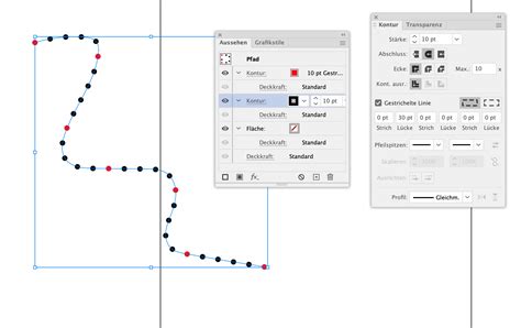 Creating a custom dotted line border, where I can ... - Adobe Community ...