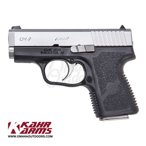 Kahr Arms CM9 Front NS Pistol 6 RD 9mm SS CM9093N - Omaha Outdoors