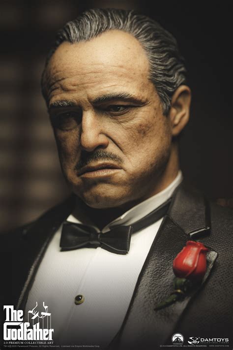 The Godfather - Don Vito Corleone Statue by DAMTOYS - The Toyark - News