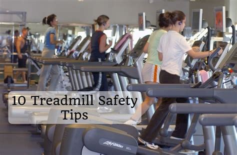 10 Treadmill Safety Tips Most require while exercising on the treadmill!