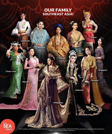 Asean dress 🇰🇭🇲🇾🇻🇳🇱🇦🇧🇳🇹🇱🇲🇲🇵🇭🇮🇩🇹🇭🇸🇬 #AsianSEAStory https://w | Filipino ...