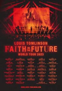 News: Louis Tomlinson Faith In The Future World Tour 2023 North American Headlining Tour Kicks ...