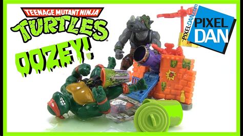 Teenage Mutant Ninja Turtles Oozey TMNT Ooze Slime Canon Playset Video Review - YouTube