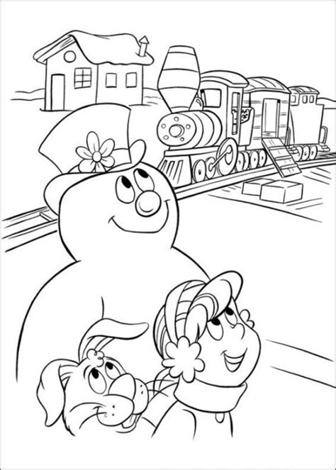 Free Printable Frosty the Snowman Coloring Pages - Best Coloring Pages ...