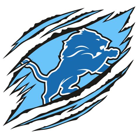 Detroit Lions Ripped Claw Svg Clipart Logo Png Svg File For Cricut | The Best Porn Website