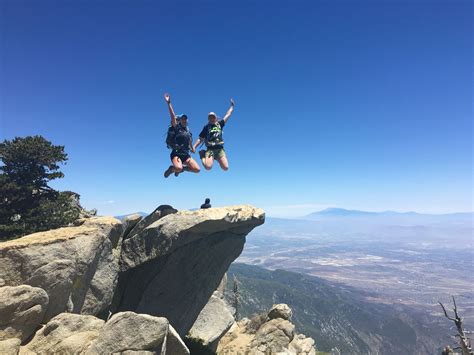 8,864 summit of Cucamonga peak in SoCal