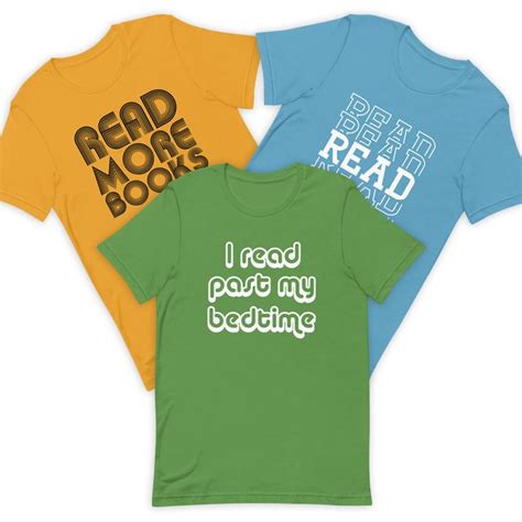 Book Lover T-Shirt / Read More Books / Reading / Teacher Tee / Unisex Shirt | Teacher tees ...