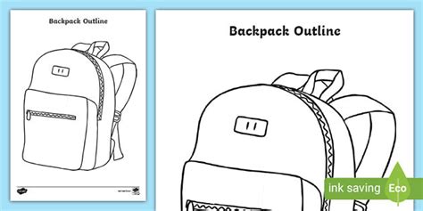 Backpack Outline