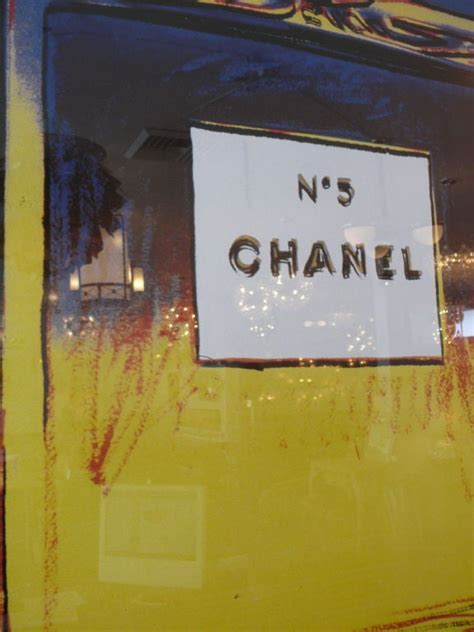 Giant Chanel Print by Andy Warhol at 1stDibs