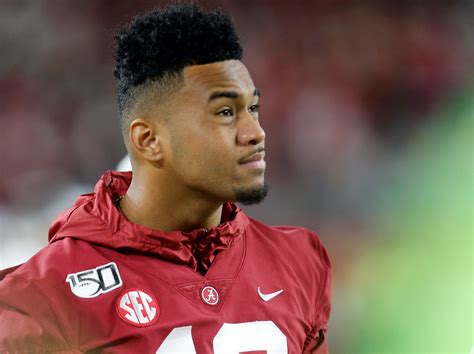 Alabama quarterback Tua Tagovailoa returns to practice in limited capacity (With images) | Mens ...