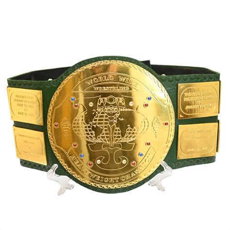 Big Green Worldwide Heavyweight Wrestling Championship Belt – Champions Title Belts