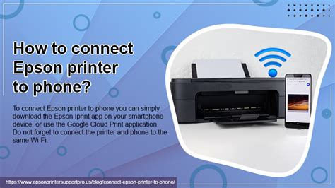 How to connect Epson printer to phone?