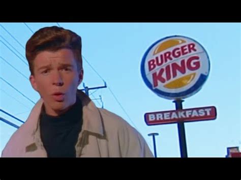 Rick Astley Walks To Burger King | I Walk to Burger King | Know Your Meme