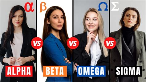 Alpha Female vs Beta Female vs Omega Female vs Sigma Female | Female Personality Types - YouTube