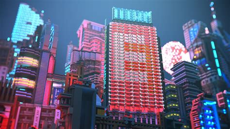 Cyberpunk City Minecraft