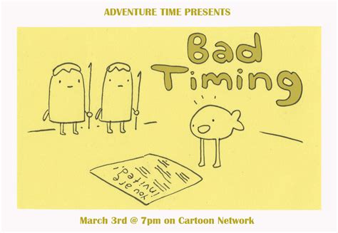 Bad Timing Promo Art | Adventure Time | Know Your Meme