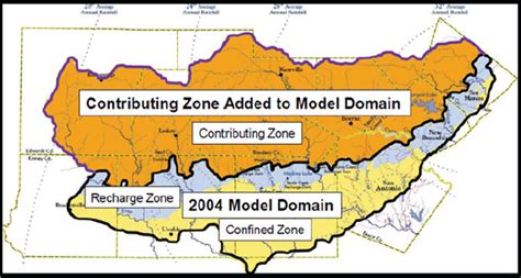 Edwards Aquifer Recharge Zone Map - Maping Resources