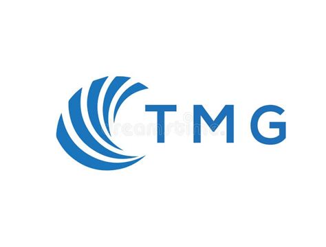 TMG Letter Logo Design on White Background. TMG Creative Circle Letter ...