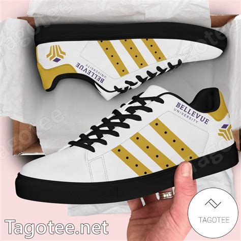 Bellevue University Logo Stan Smith Shoes - BiShop - Tagotee