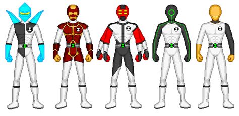 Ben 10 Power Rangers by Swapfire on DeviantArt