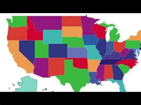 Learn the 50 States Song - YouTube