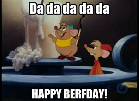 Happy berfday Gus Gus | Birthday meme, Disney birthday, Happy birthday meme