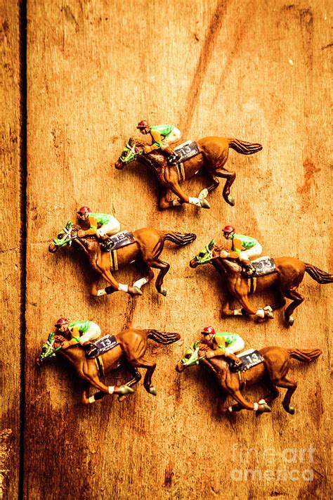 The wooden horse race Photograph by Jorgo Photography