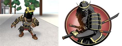 I tried to recreate Shogun(Shadow Fight 2 boss) with robloxian highschools avatar editor : r/roblox