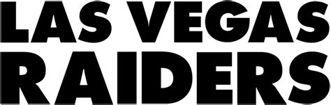 Las Vegas Raiders Logo - Wordmark Logo - National Football League (NFL) - Chris Creamer's Sports ...