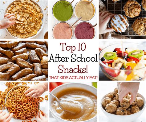 Top 10 After School Snacks {That Your Kids Will Actually Eat!} - i am baker