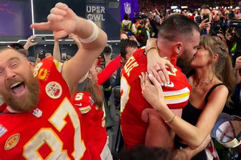 Travis Kelce's uncharacteristic celebration in the Kansas City Chiefs ...