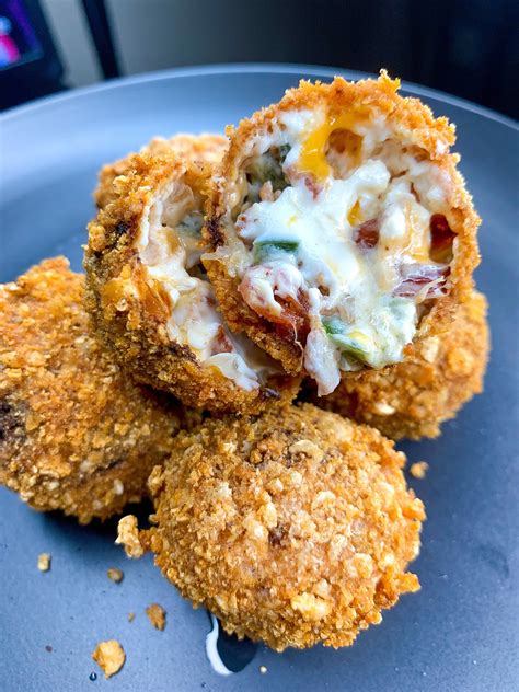 Keto Fried Bacon Jalapeño Poppers Cheese Bites | FINDINGKATIED | Copy Me That