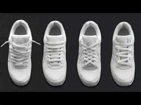 5 NEW Ways How To Lace Nike Air Max 90 | Laces Styles & On-Feet - YouTube