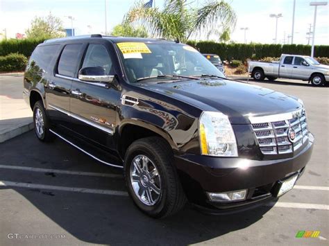 2007 Black Raven Cadillac Escalade ESV AWD #19497246 Photo #4 | GTCarLot.com - Car Color Galleries