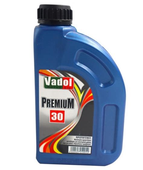 Vadol Motor oil Premium 30 Πρωτογενές ορυκτέλαιο