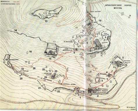 Mystras (Overview and Map)