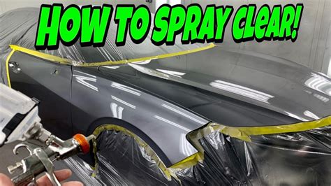 Automotive Clear Coat Spray Paint