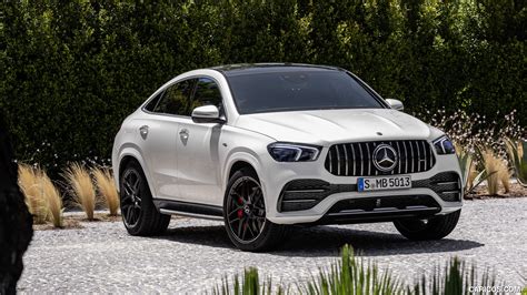 2021 Mercedes-AMG GLE 53 Coupe 4MATIC+ (Color: Designo Diamond White Bright) - Front Three ...