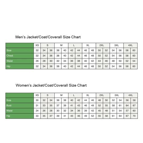 CU-Coverall-Size-Chart