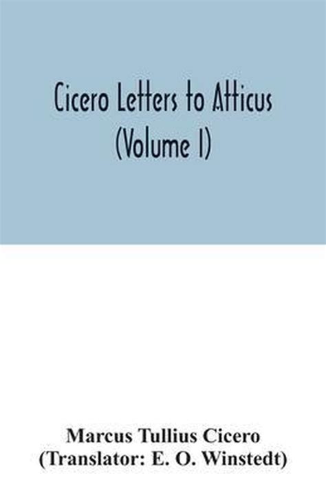 Cicero Letters To Atticus – Caipm