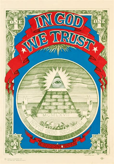 Vintage poster – In God, We Trust – Galerie 1 2 3