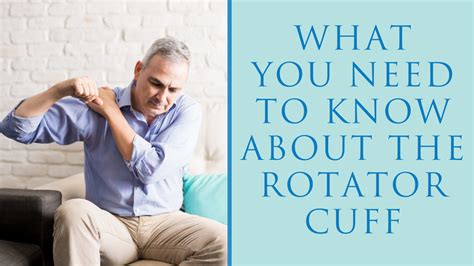 What you need to now about the rotator cuff - AROMA REMEDIAL MASSAGE