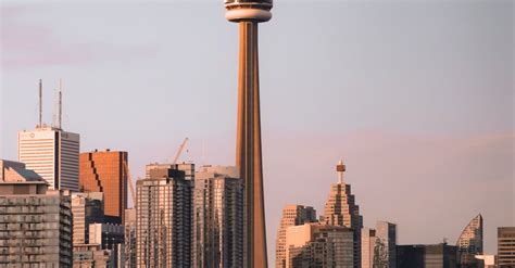 Skyline of Toronto with View of the CN Tower · Free Stock Photo