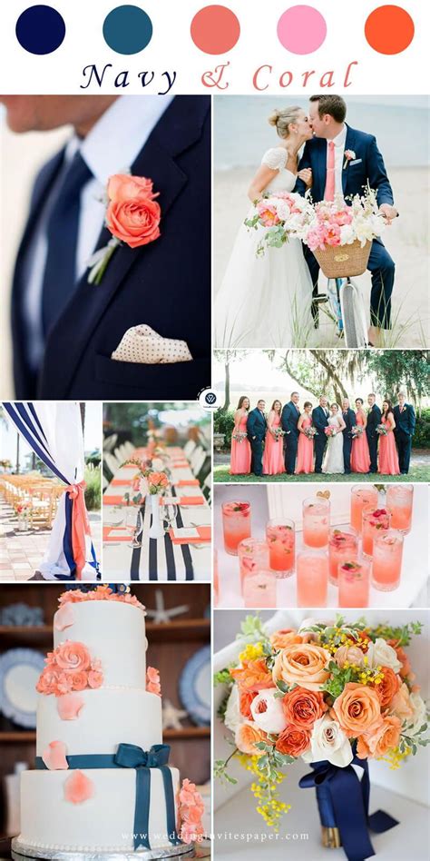 Top 7 early spring navy blue wedding color palettes – Artofit